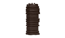 Угол для фасадных панелей Сланец, Classic шоколадный