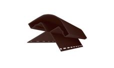 Планка радиусная ЯФАСАД, темный дуб