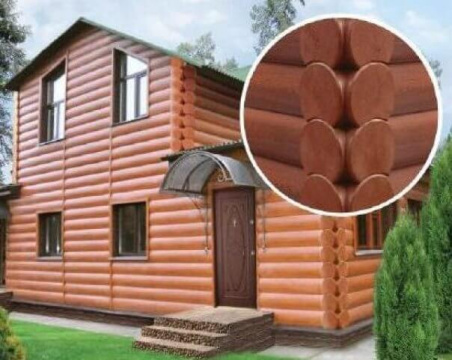 Сайдинг под бревно: преимущества и дополнительные возможности