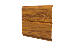 Сайдинг Евробрус Printech 0,45 мм, 3D Дуб