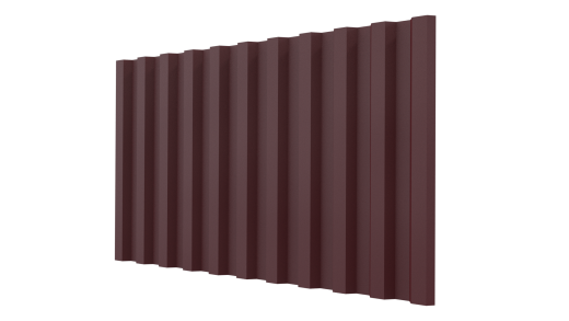 Профнастил НС21 1065/1010x0,35 мм, MATT RAL 3005