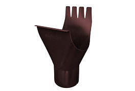 Воронка желоба, RAL 8017