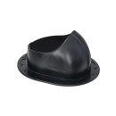 Проходной элемент для фальцевой и готовой кровли, серия Static, черный