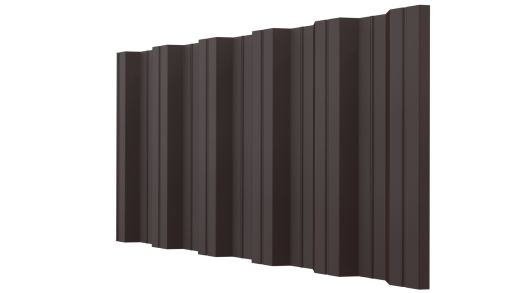 Профнастил НС35 1055/1000x0,45 мм, MATT RAL 8017