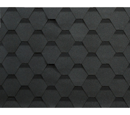 Однослойная черепица Технониколь SHINGLAS, коллекция Оптима, Серый