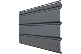 Виниловый сайдинг Grand Line Софит, Premium Acryl графит