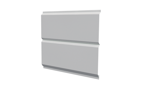 Сайдинг Евробрус Полиэстер 0,5 мм, RAL 9003