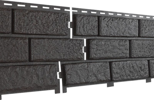 Сайдинг Stone-House Кирпич, коричневый