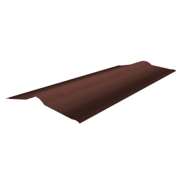 Конёк для Черепицы Ондулин 1035x420 мм, Красный