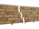 Сайдинг Stone-House Кварцит, темно-бежевый