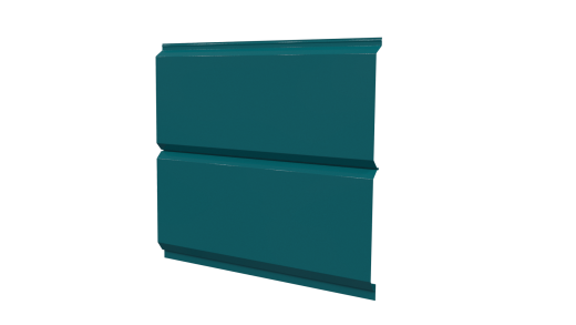 Сайдинг Евробрус Полиэстер 0,5 мм, RAL 5021