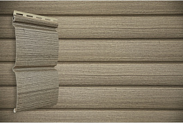 Виниловый сайдинг Grand Line Блок-хаус, Design Tundra кедр