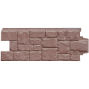 Фасадная панель Grand Line Крупный камень, Design Plus миндаль