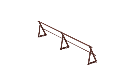 Ограждения кровельные Бюджет 600 мм