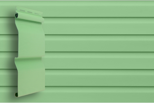 Виниловый сайдинг Grand Line Корабельная доска, Classic Standart салатовый