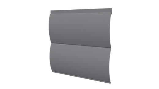 Сайдинг Блок хаус Полиэстер 0,5 мм, RAL 7004