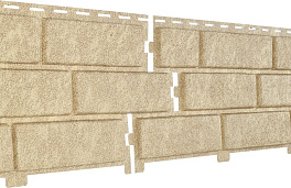 Сайдинг Stone-House Кирпич, песочный
