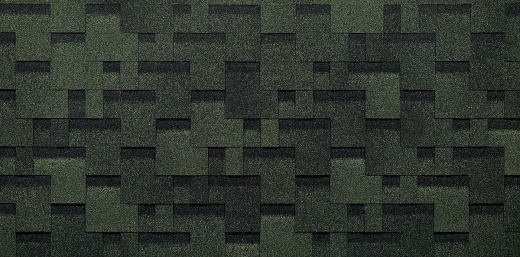 Гибкая черепица Döcke Eurasia Лабиринт, Зеленый