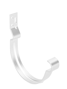 Крюк короткий полоса, RAL 9003