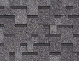 Однослойная черепица Технониколь SHINGLAS, коллекция Комфорт, Галька