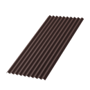 Ондулин Смарт 1950x950x3 мм, Коричневый