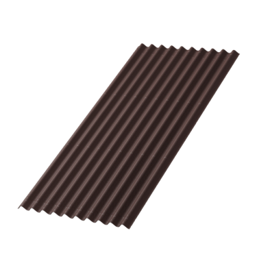 Ондулин Смарт 1950x950x3 мм, Коричневый