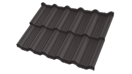 Металлочерепица Энигма 1171/1100x0,5 мм, V-MATT 8019