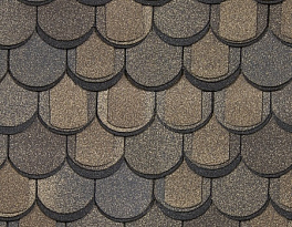 Многослойная черепица Технониколь SHINGLAS, коллекция Атлантика, Мадейра