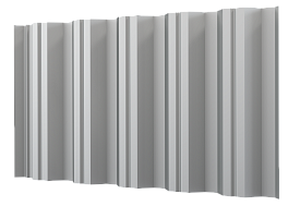 Профнастил НС44 1050/1000x0,55 мм, Оцинкованный