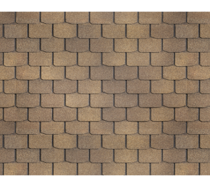 Однослойная черепица Технониколь SHINGLAS, коллекция Классик, Дюна