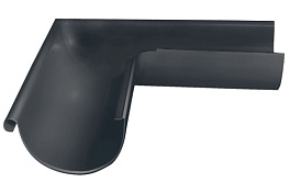 Угол желоба внешний 90⁰, RAL 7024/7024