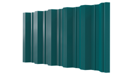 Профнастил НС44 1050/1000x0,7 мм, Полиэстер RAL 5021