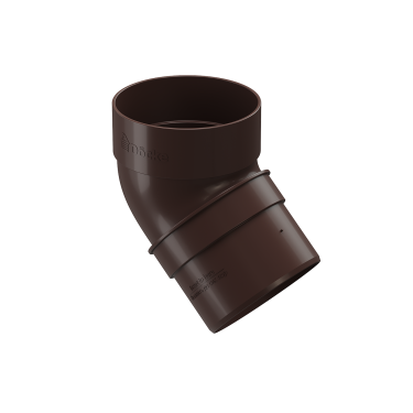 Колено 45°, RAL 8019