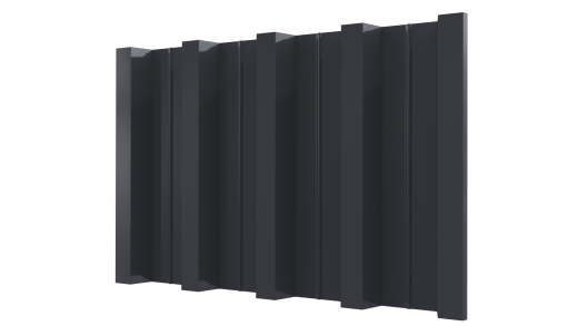 Профнастил Н60 930/860x0,5 мм, Полиэстер RAL 7024