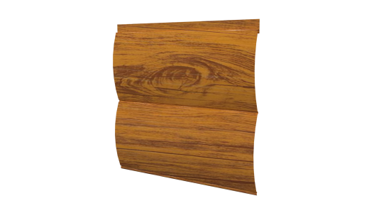 Сайдинг Блок хаус Printech 0,45 мм, 3D Дуб