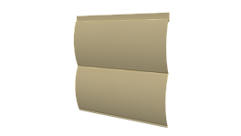 Сайдинг Блок хаус Полиэстер 0,5 мм, RAL 1014