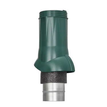 Вентиляционный выход изолированный Ø125/160, серия Static, зеленый