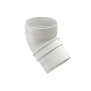 Колено 45°, RAL 9003