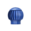 Ротационная вентиляционная турбина Ø160, серия Twister, синий