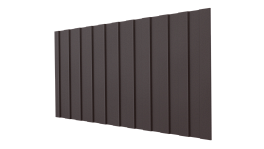 Профнастил С8 1200/1150x0,45 мм, MATT RAL 8017