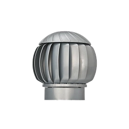 Ротационная вентиляционная турбина Ø160, серия Twister, серый