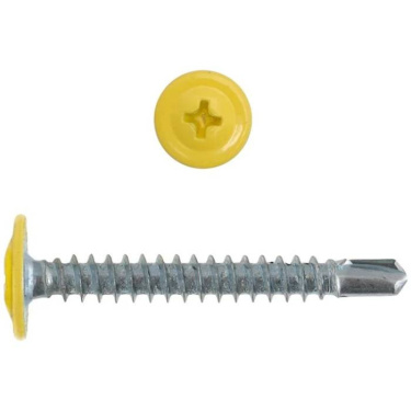 Саморез с прессшайбой полиэстер 4,2x32