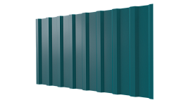 Профнастил НС18 1150/1100x0,35 мм, Полиэстер RAL 5021