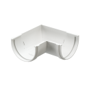 Угловой элемент желоба универсальный 90°, RAL 9003