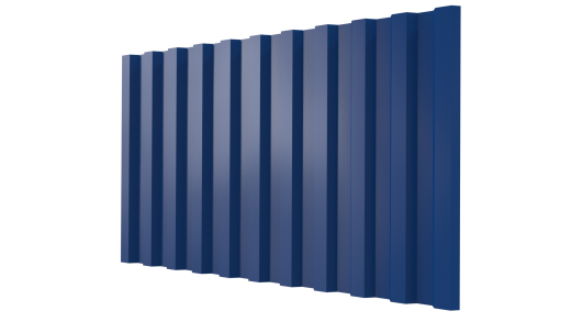 Профнастил НС21 1065/1010x0,7 мм, Полиэстер RAL 5005