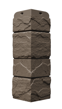 Угол наружный для фасадных панелей Сланец, куршевель