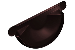 Заглушка желоба, RAL 8017