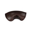 Угловой элемент желоба внешний 90°, RAL 8019