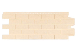 Фасадная панель Grand Line Состаренный кирпич, Classic бежевый