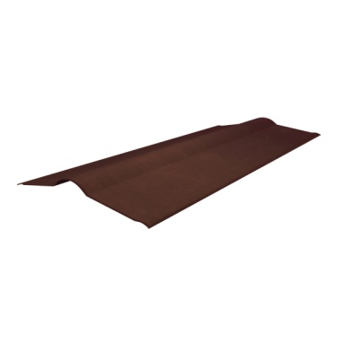 Конёк для Ондулина Смарт 1000x420 мм, Красный